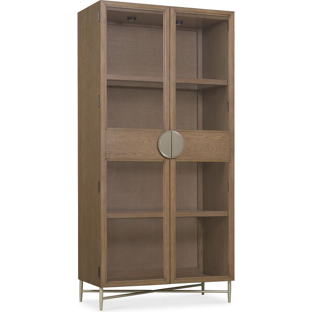 Ballad Display Cabinet - Medium Wood