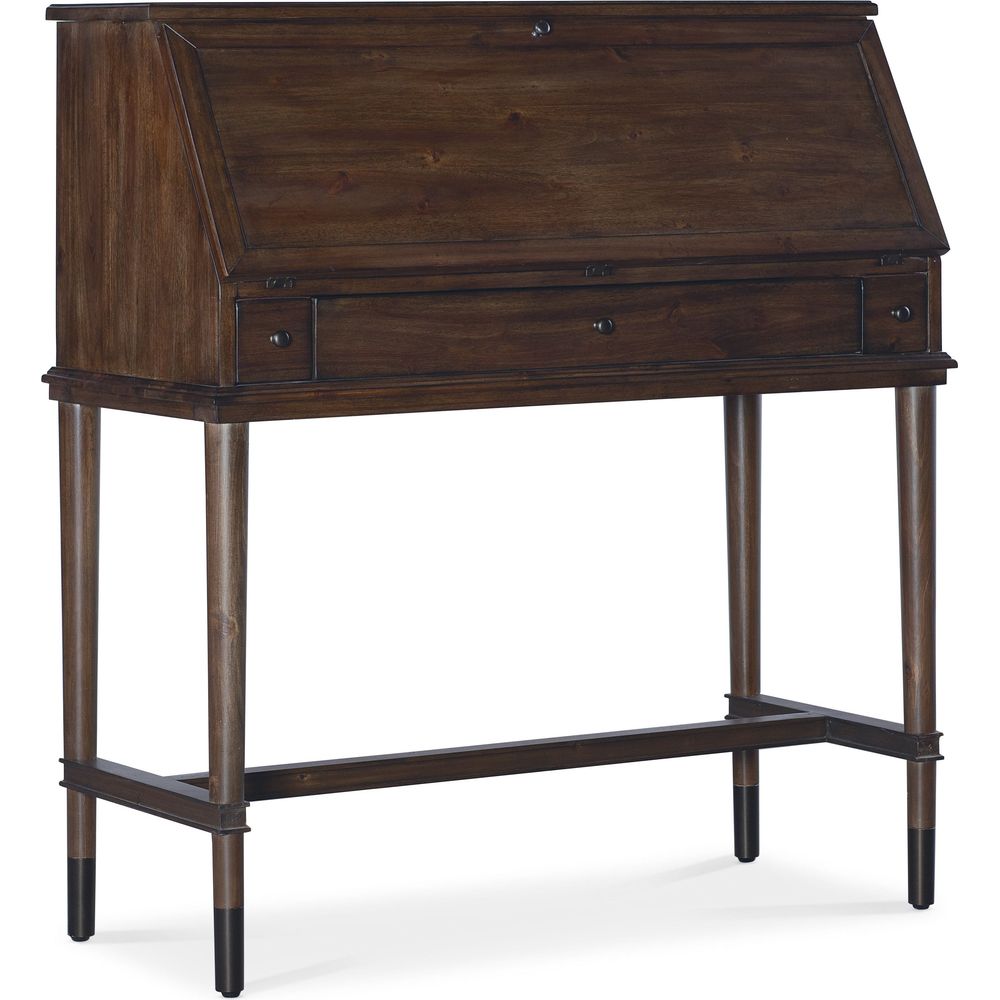 Desks Commerce & Market Secretariat Secretary - Dark Wood