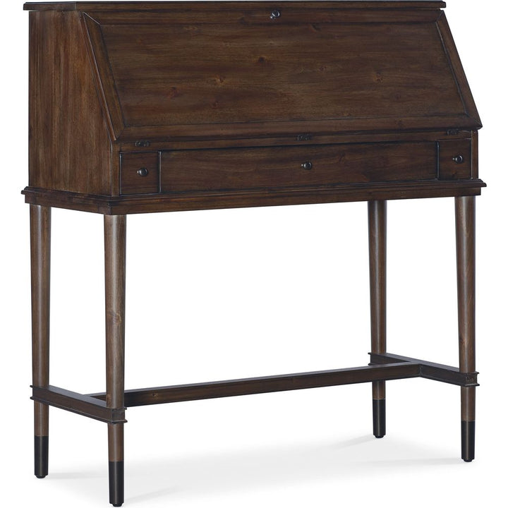 Desks Commerce & Market Secretariat Secretary - Dark Wood