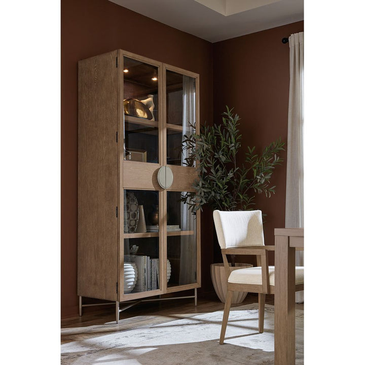 Cabinets & Curios Sonnet Display Cabinet - Medium Wood