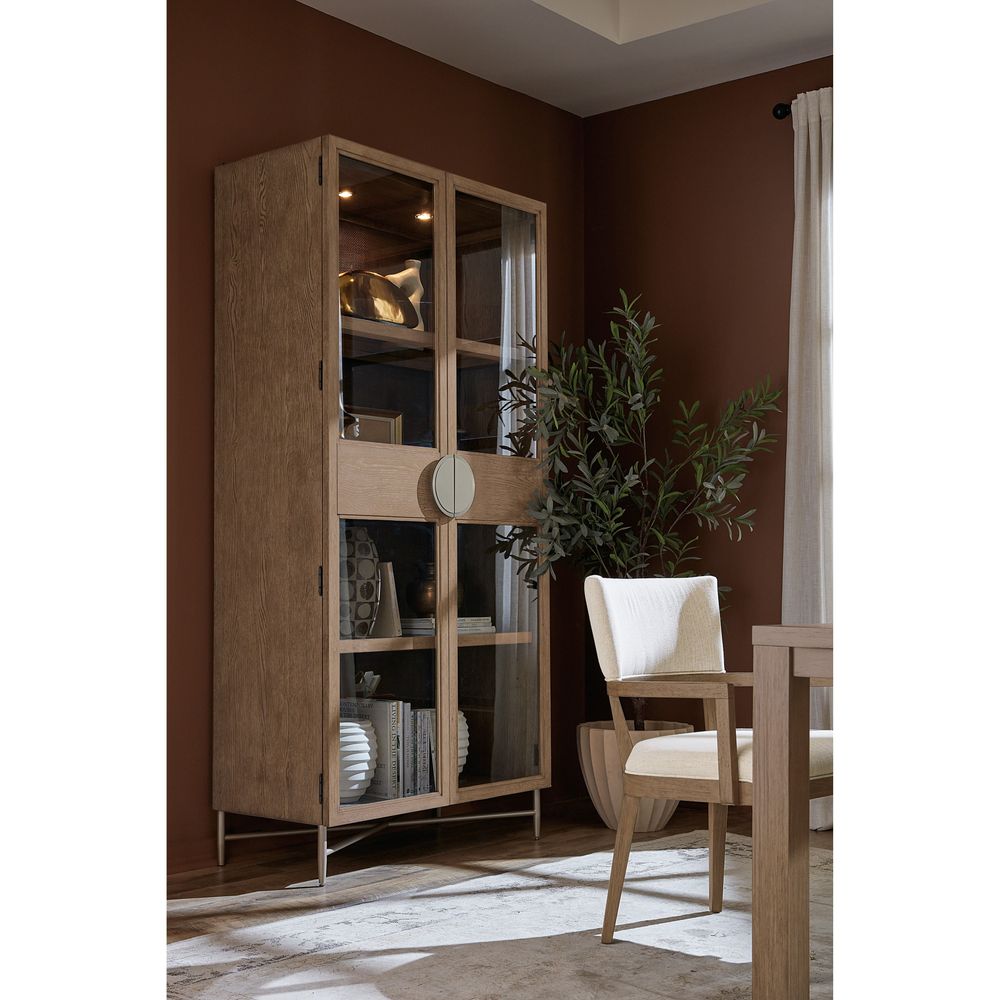 Cabinets & Curios Ballad Display Cabinet - Medium Wood