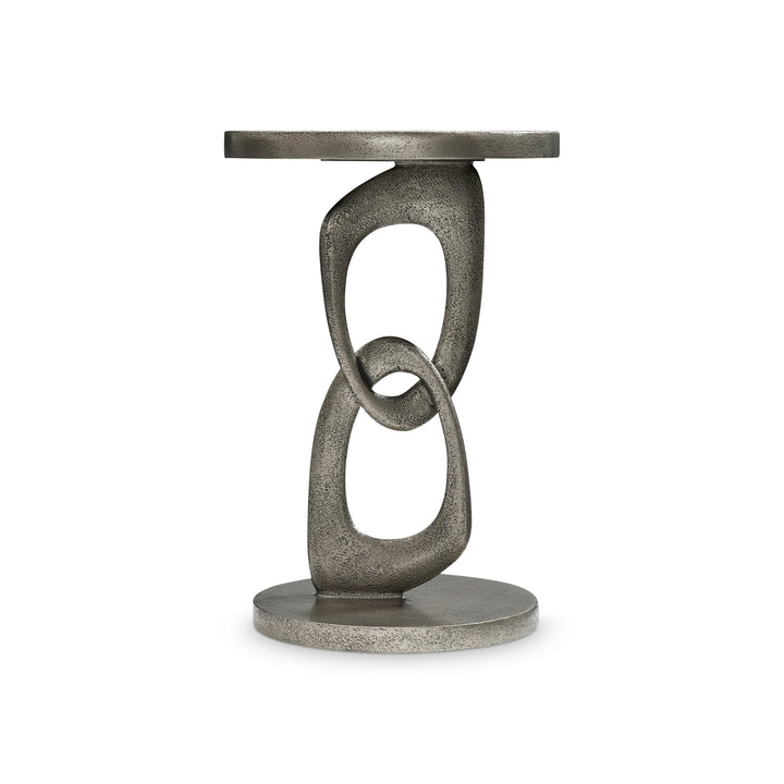 Linea Pedestal Side Table