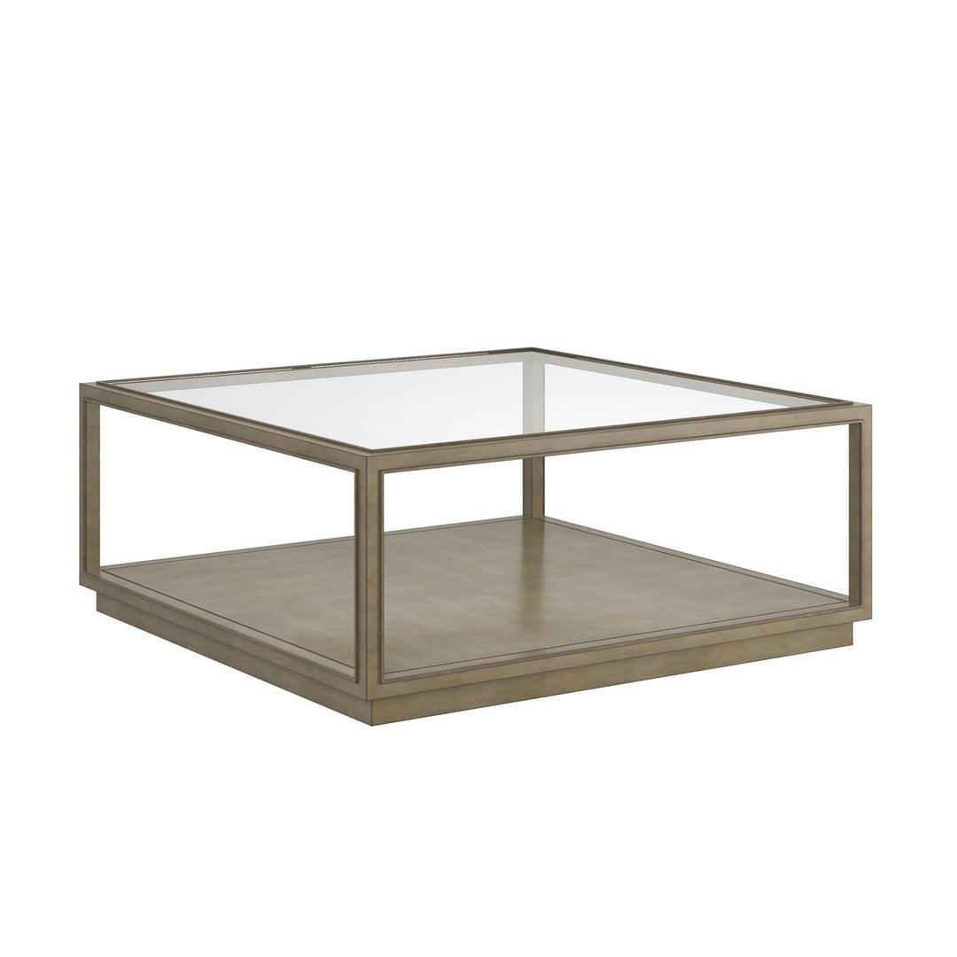 Glaze Square Cocktail Table Quartz