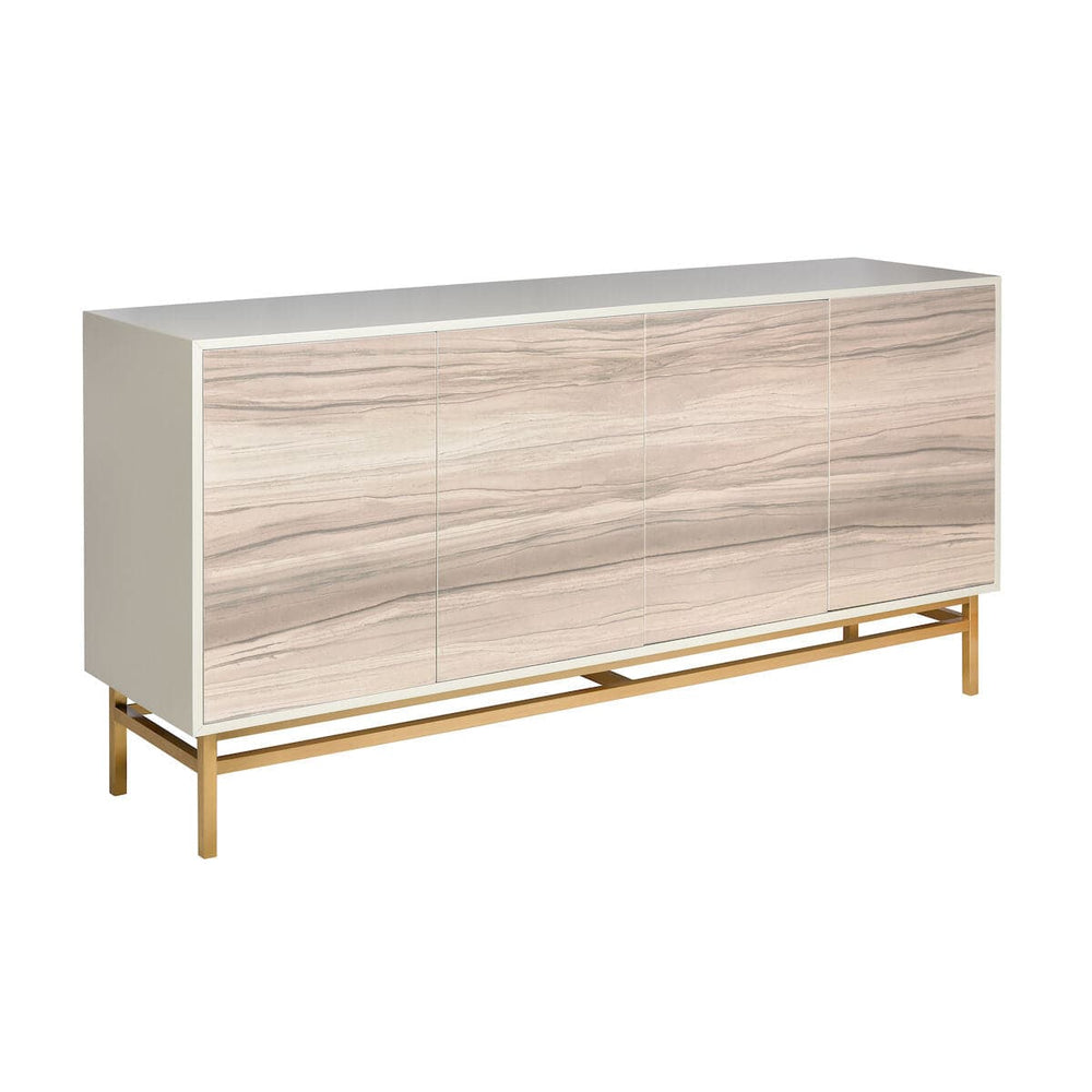 Reynolds Credenza - Almond-Elk Home-ELK-H0015-9938-Sideboards & Credenzas-2-France and Son