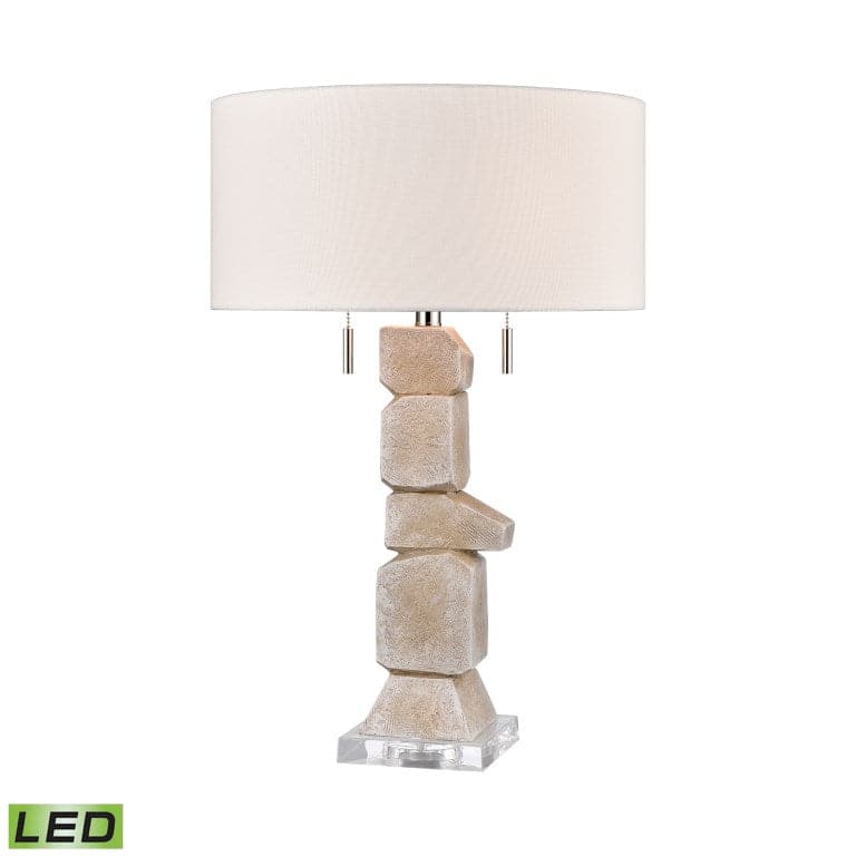 Burne 26.5'' High 2-Light Table Lamp - Includes LED Bulbs-Elk Home-ELK-H0019-10342-LED-Table Lamps-1-France and Son