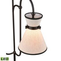 Emsworth 63'' High 2-Light Floor Lamp - Matte Black - Includes LED Bulbs-Elk Home-ELK-H0019-7984-LED-Floor Lamps-2-France and Son