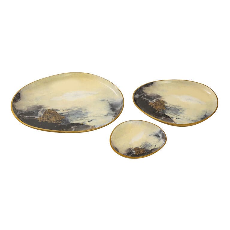Haley Tray - Set of 3-Elk Home-ELK-H0807-9243/S3-Trays-1-France and Son