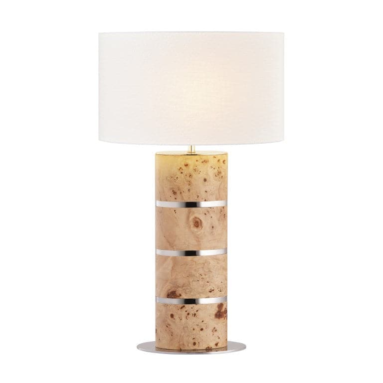 Cahill 28'' High 1-Light Table Lamp - Natural Burl-Elk Home-ELK-H0809-11133-Table Lamps-1-France and Son