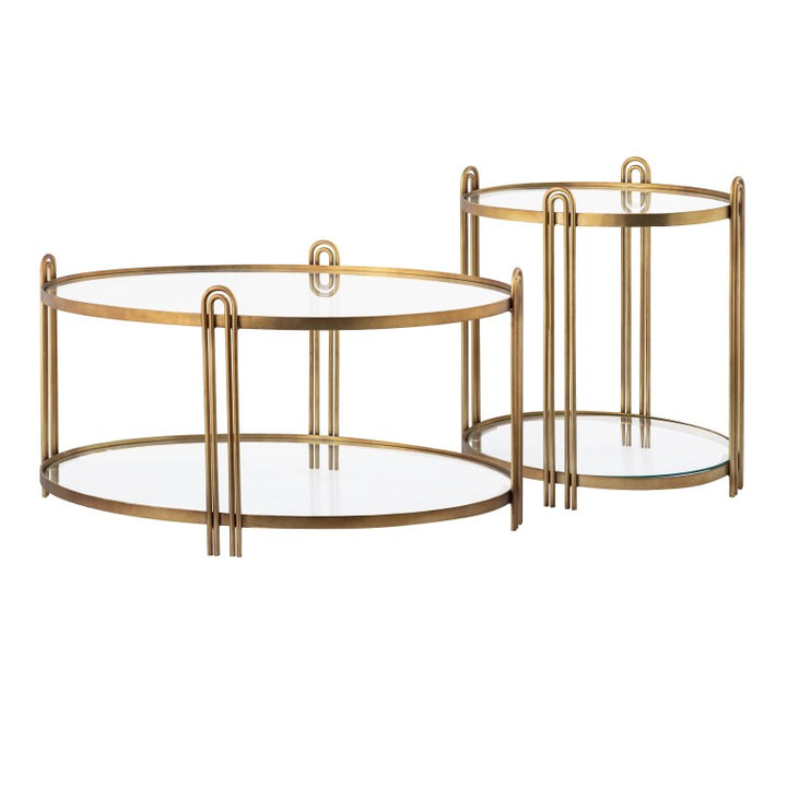 Arch Coffee Table - Gold-Elk Home-ELK-H0895-10846-Coffee Tables-3-France and Son