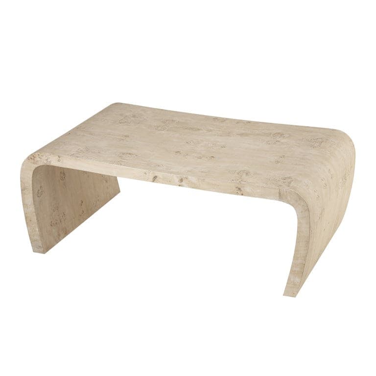 Clip Coffee Table - White Burl-Elk Home-ELK-H0895-10851-Coffee Tables-2-France and Son