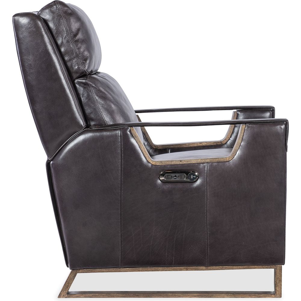 Relic Power Recliner w/Power Headrest - Black