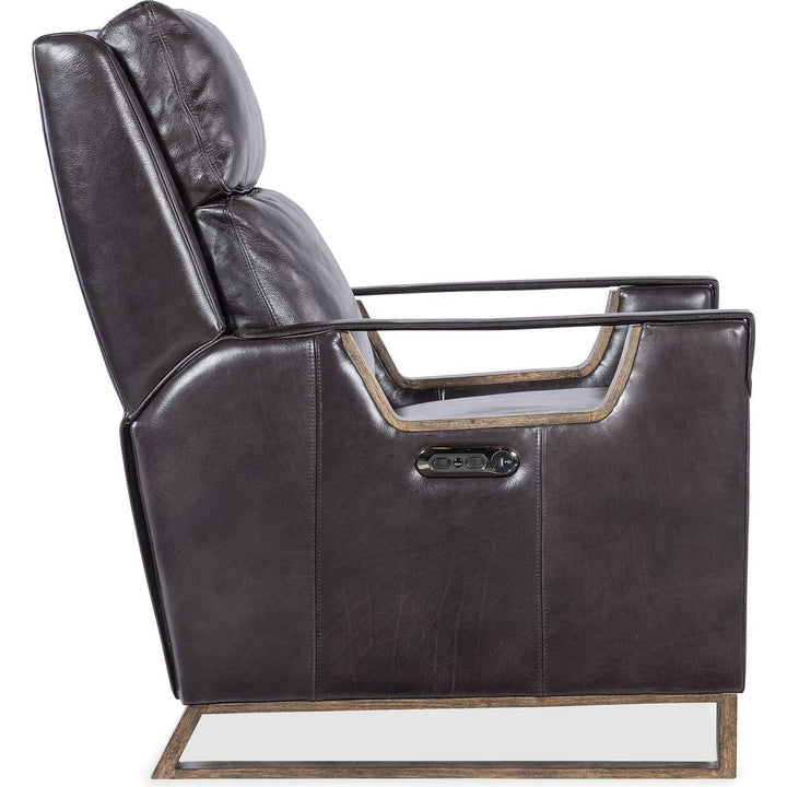 Relic Power Recliner w/Power Headrest - Black