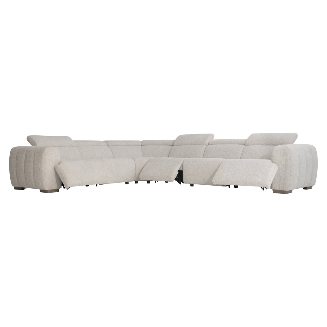 Aldo Fabric Power Motion Sectional Recliner