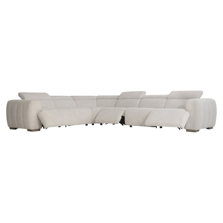 Aldo Fabric Power Motion Sectional Recliner