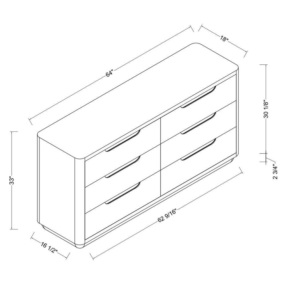 Nightstands Hundley Dresser