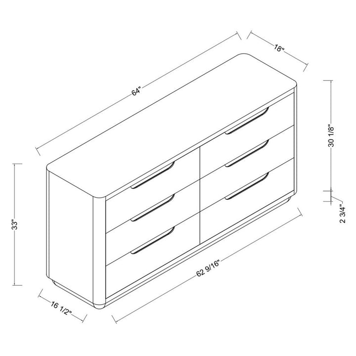 Nightstands Hundley Dresser