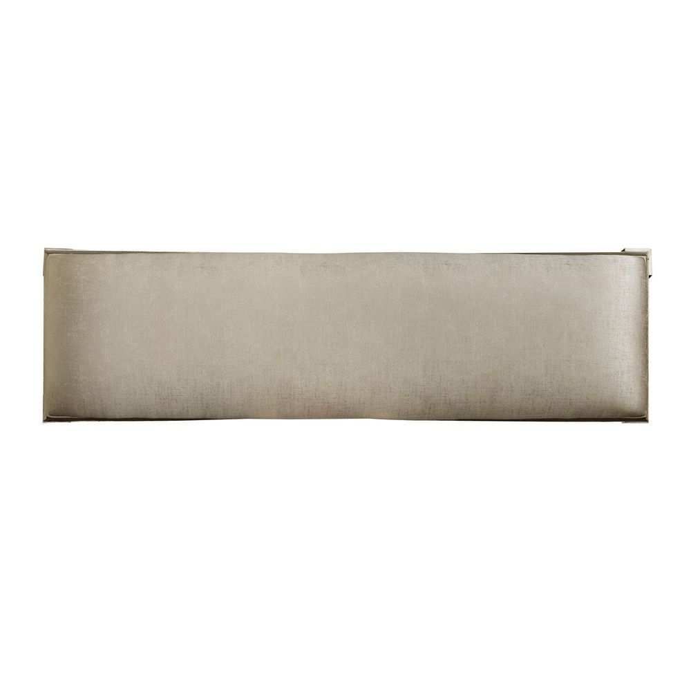 Starlite Bed Bench - Silver