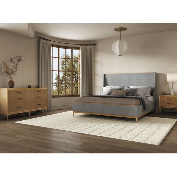 Loft Reeded Nightstand — Natural Maple