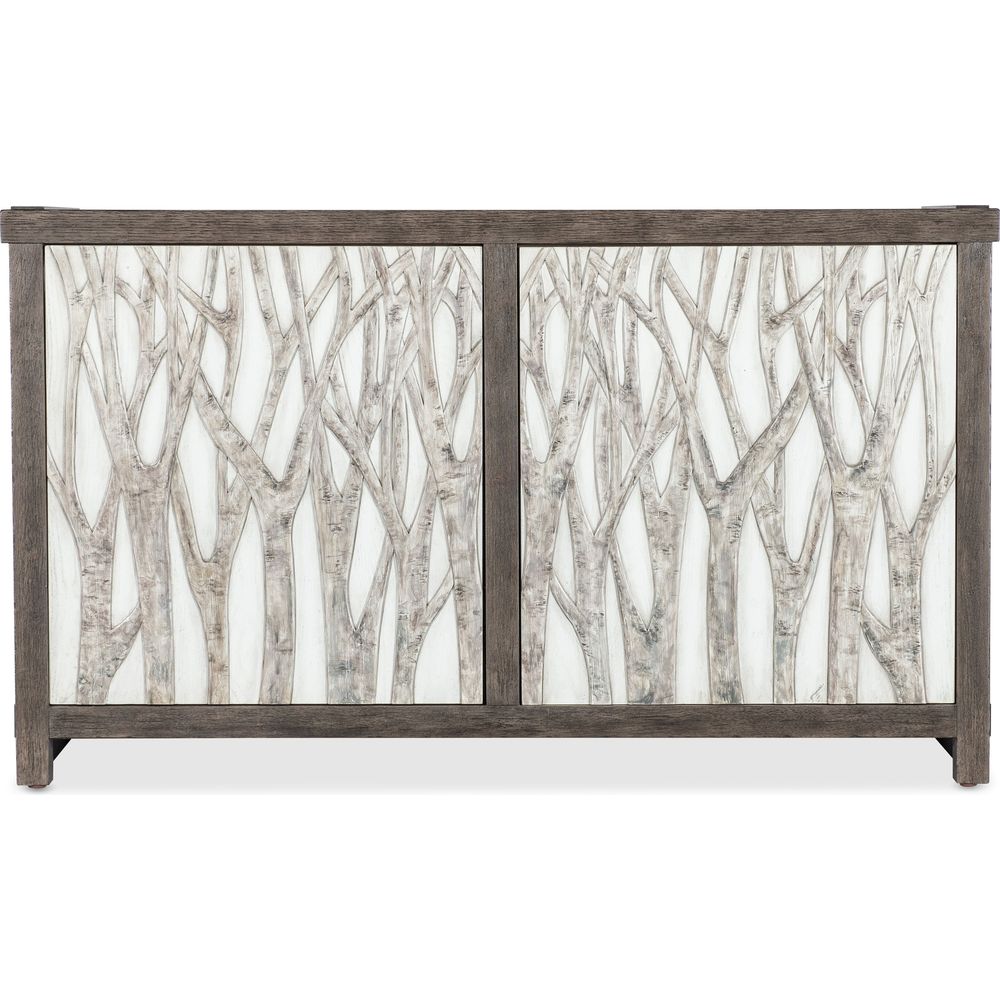 Sideboards & Credenzas Commerce & Market Aspen Grove Door Chest - Dark Wood