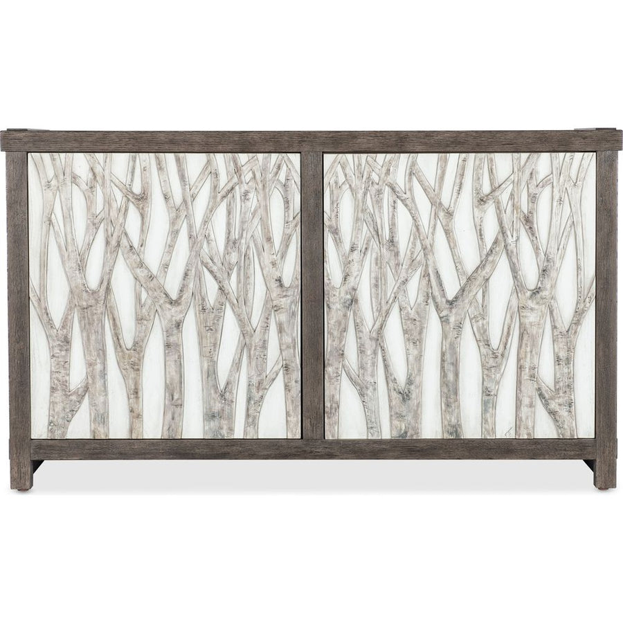Sideboards & Credenzas Commerce & Market Aspen Grove Door Chest - Dark Wood