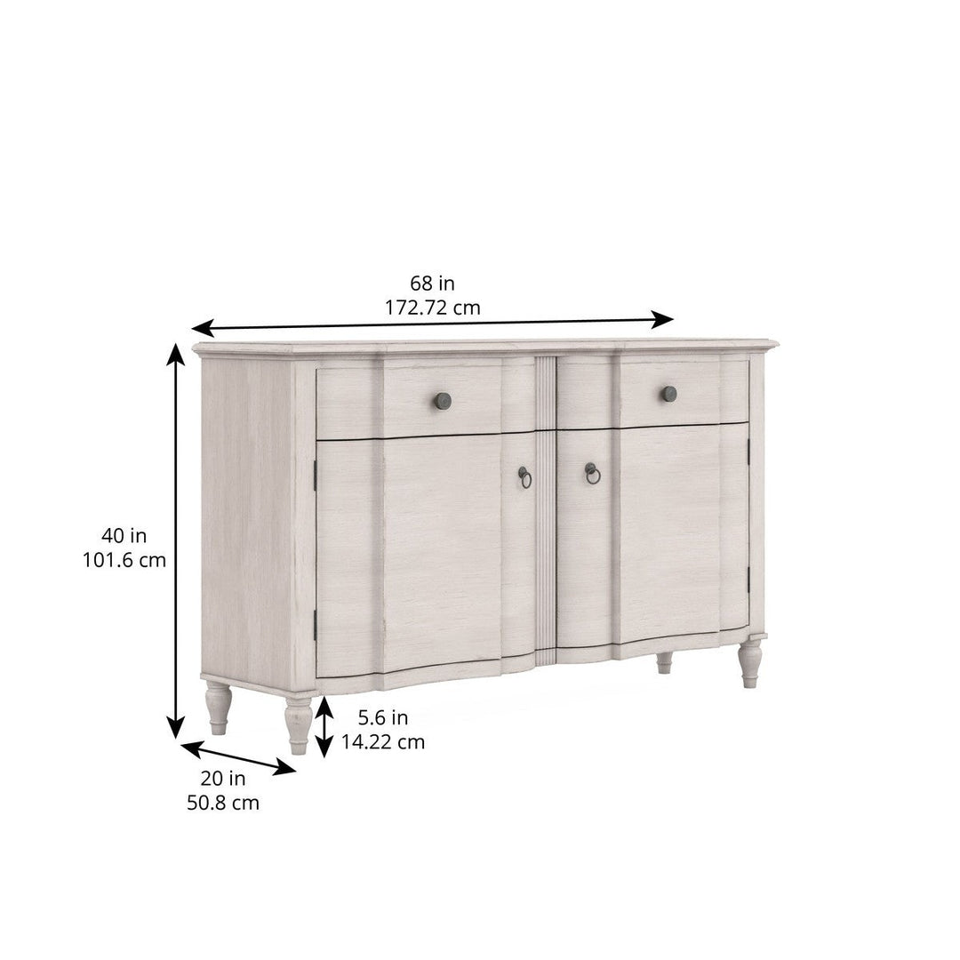 Alcove Buffet - White