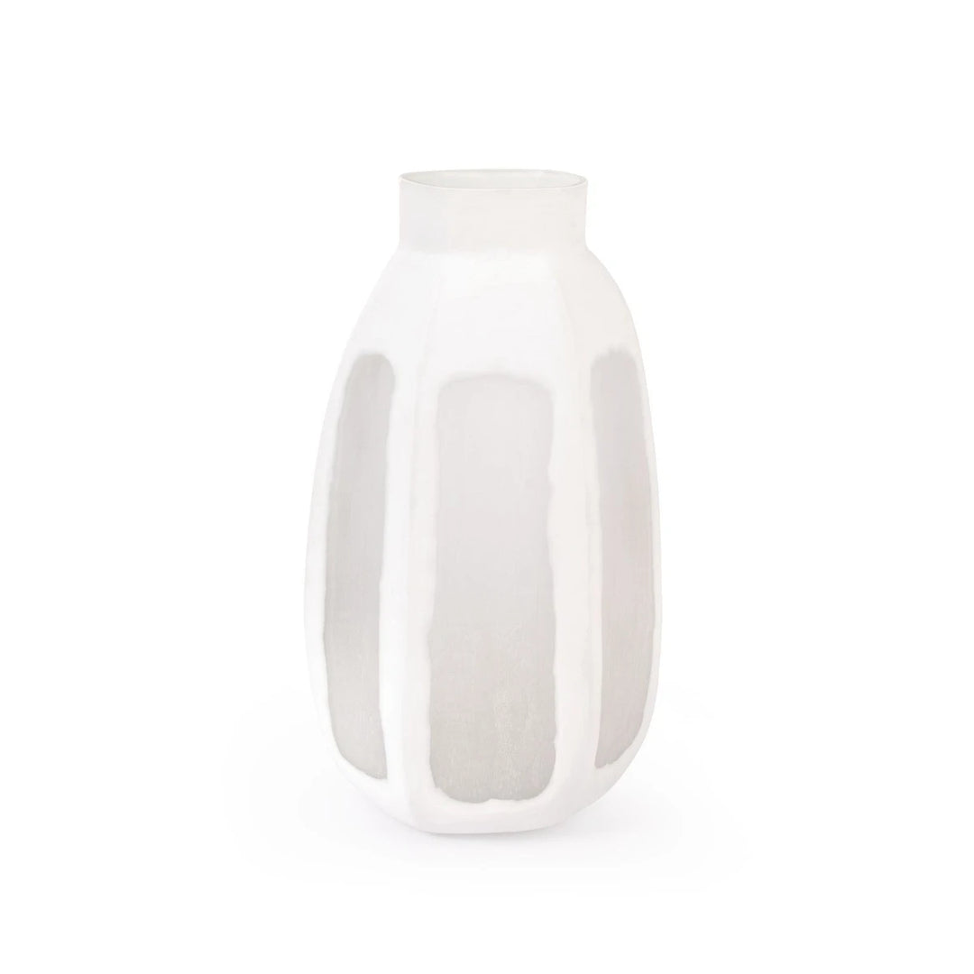 Helsinki Large Vase, Powder White