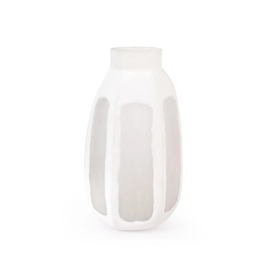 Helsinki Large Vase, Powder White