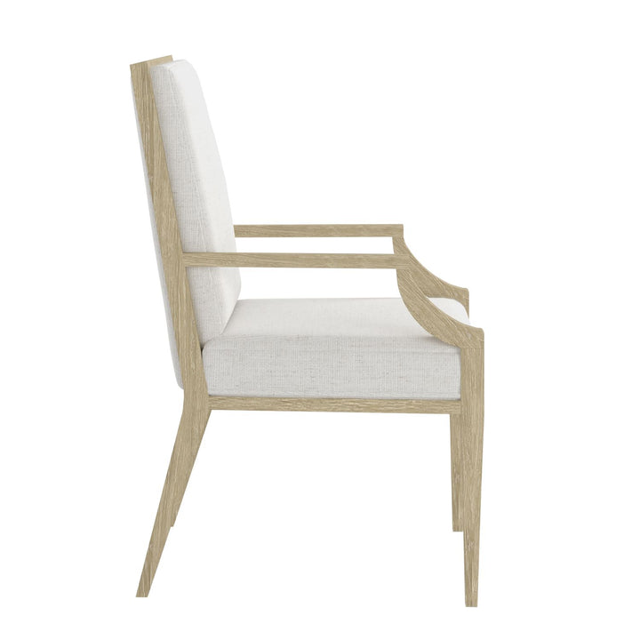 Eave Upholstered Arm Chair — Sundrenched Oak