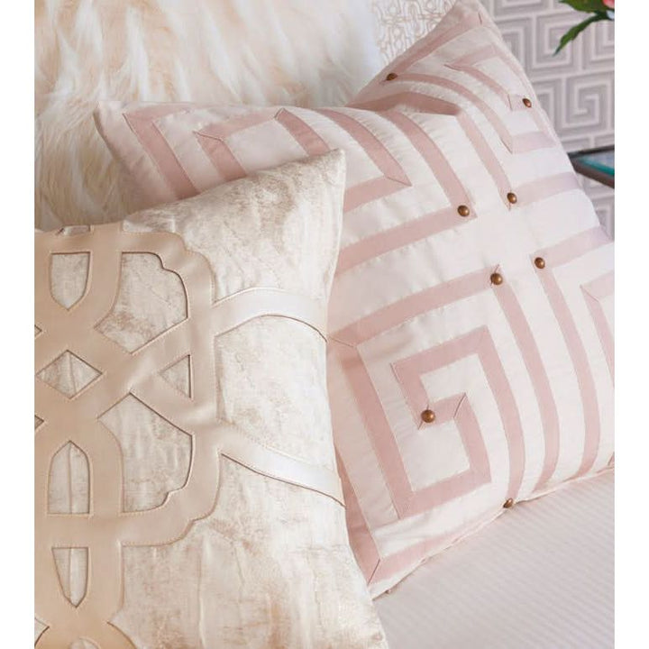 Pillows Enigma Ivory with Ribbon Design