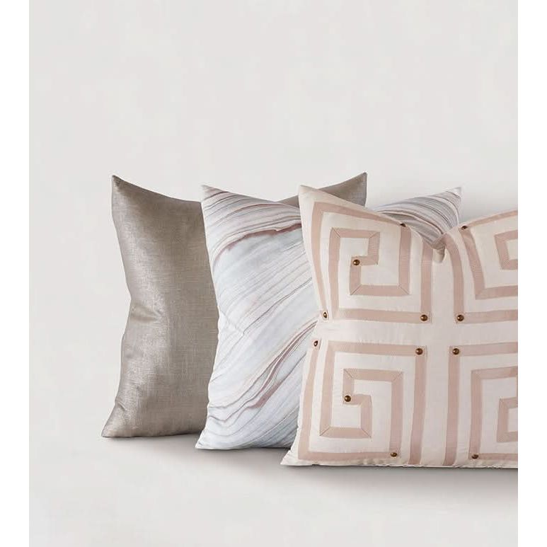 Pillows Enigma Ivory with Ribbon Design