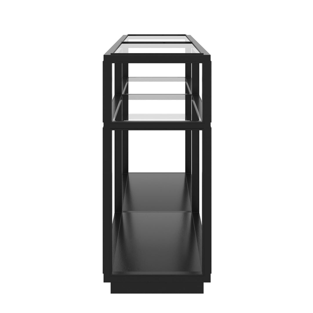 Glaze Console Table Onyx