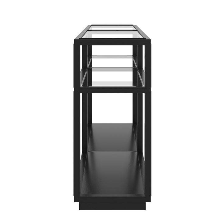 Glaze Console Table Onyx