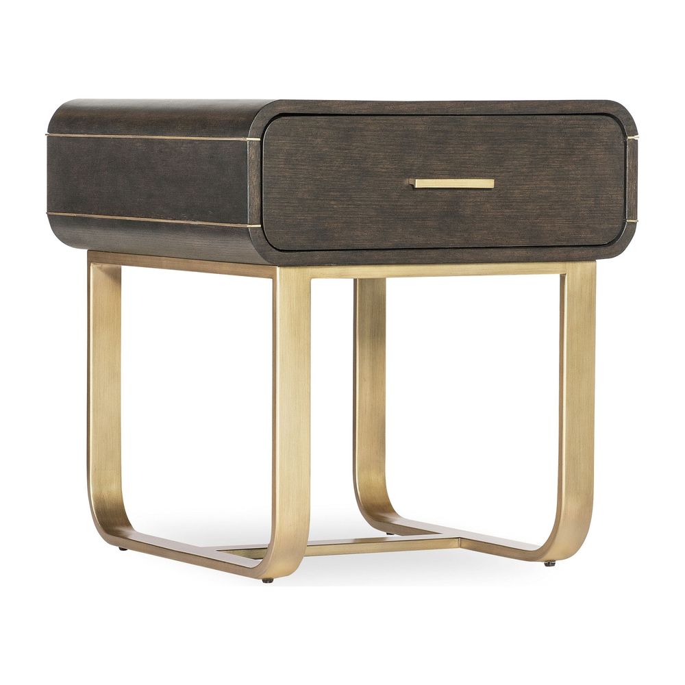 Side Tables Emporium Metropolitan End Table - Dark Wood