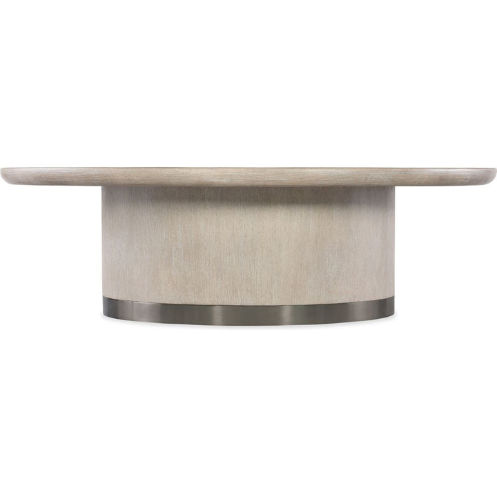 Coffee Tables Modern Mood Round Cocktail Table - Light Wood