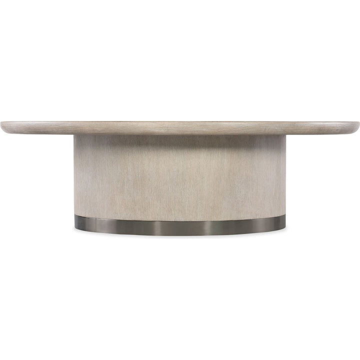 Coffee Tables Pulse Round Cocktail Table - Light Wood