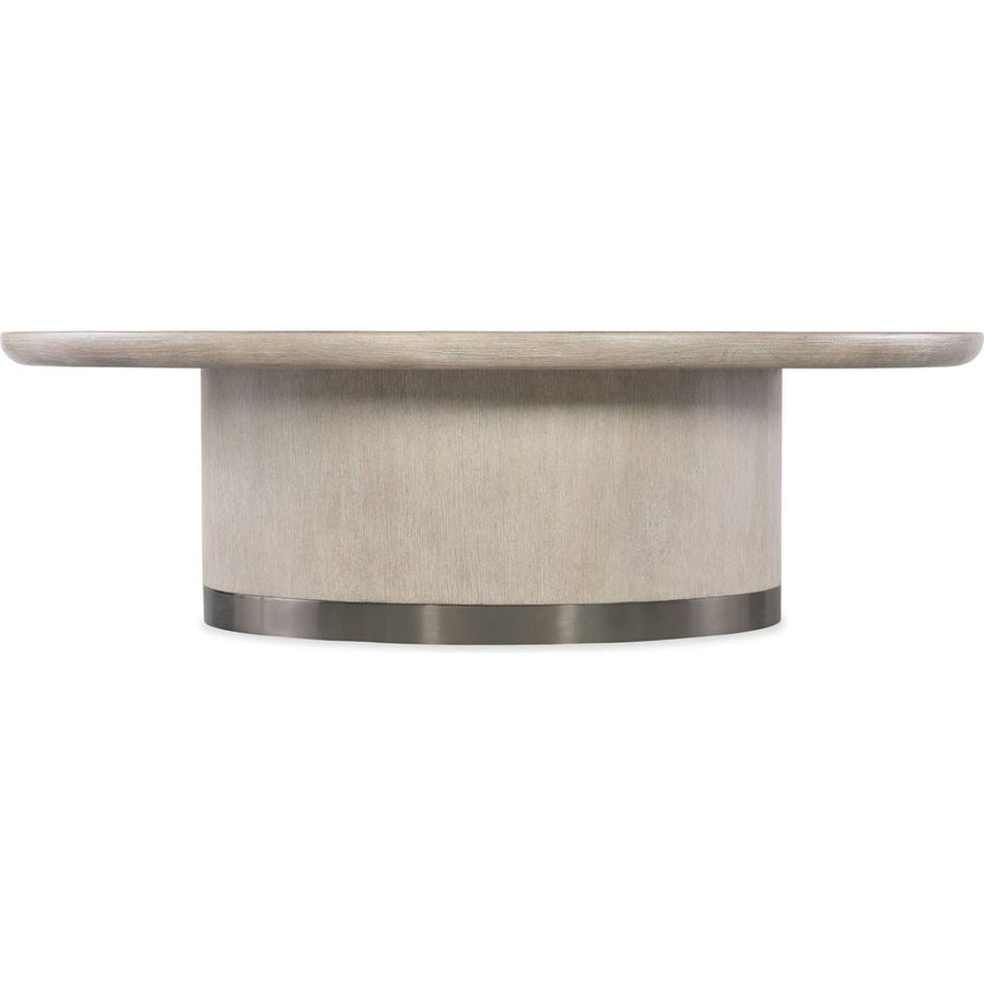Coffee Tables Pulse Round Cocktail Table - Light Wood