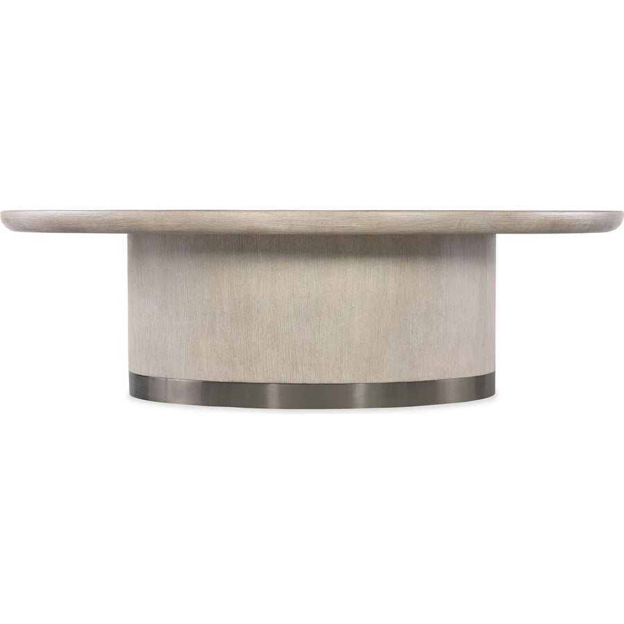Coffee Tables Modern Mood Round Cocktail Table - Light Wood