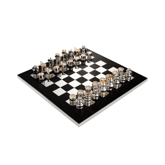 The Chess Set Duel Des Thés Flatware Set