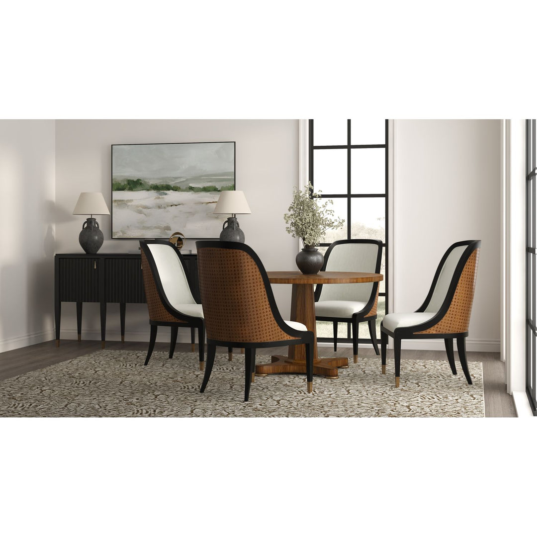 Eave Hostess Dining Chair — Ink (Ebony Black)