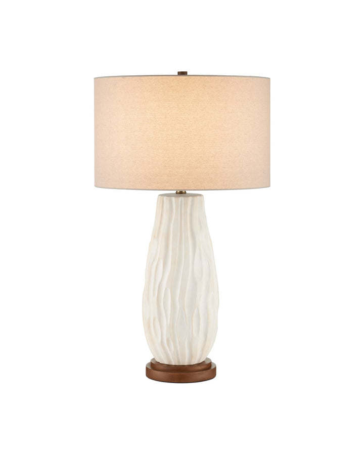 Table Lamps Water-borne White Table Lamp