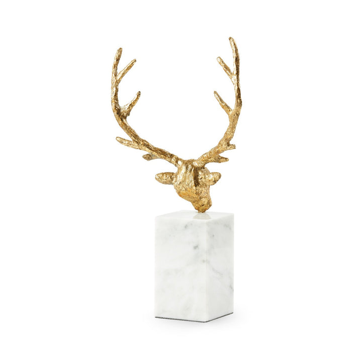 Hart Statue, Gold Leaf