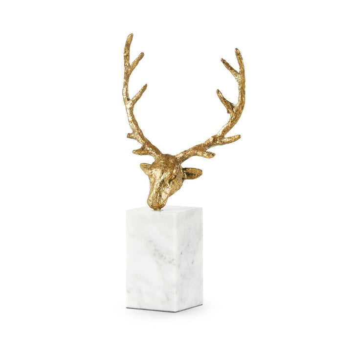 Hart Statue, Gold Leaf