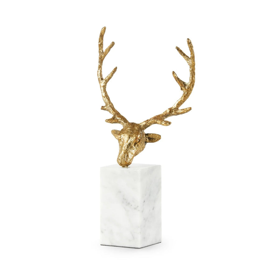 Hart Statue, Gold Leaf