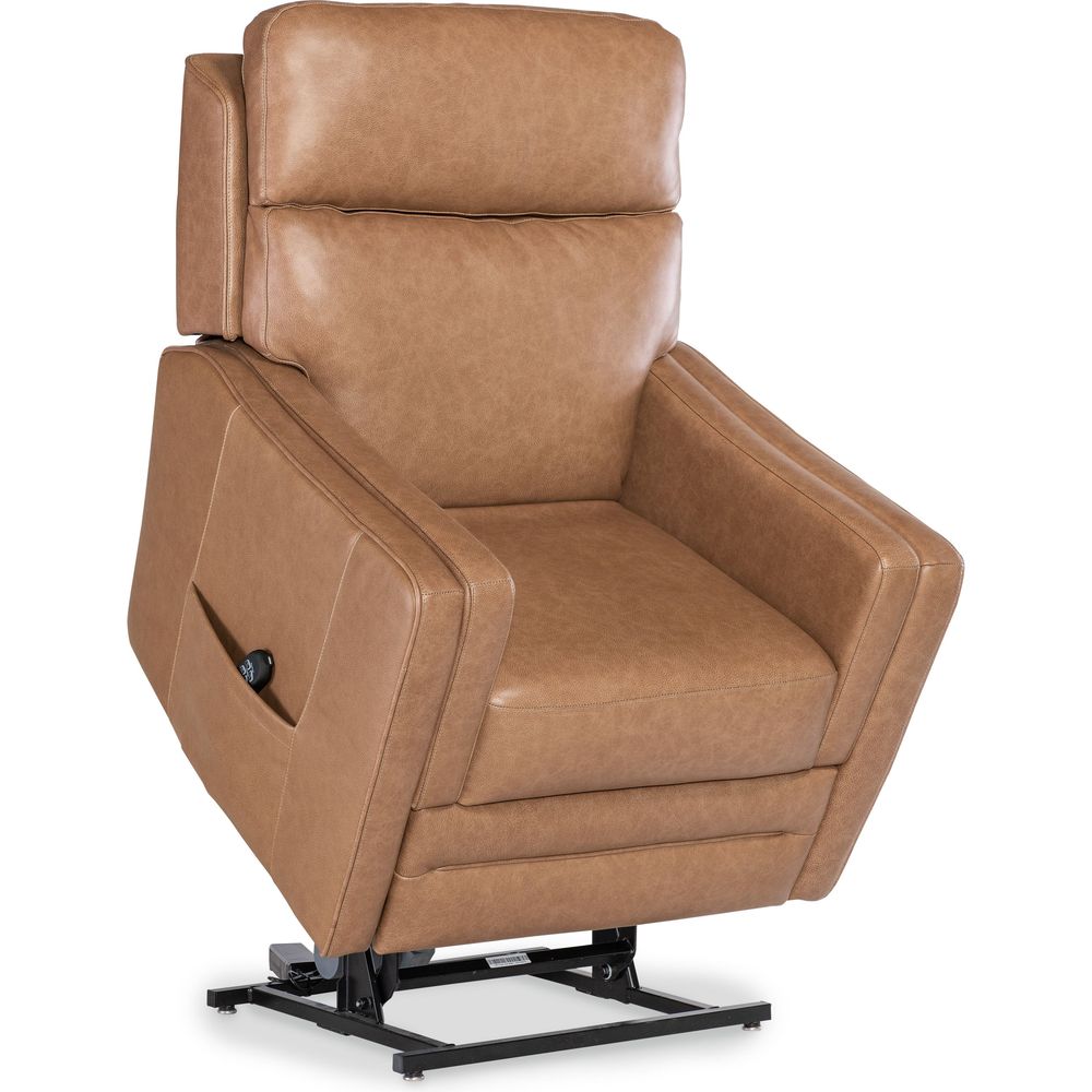 Lounge Chairs: Recliners Marco Power Recliner with Power Headrest, Lumbar & Lift - Brown