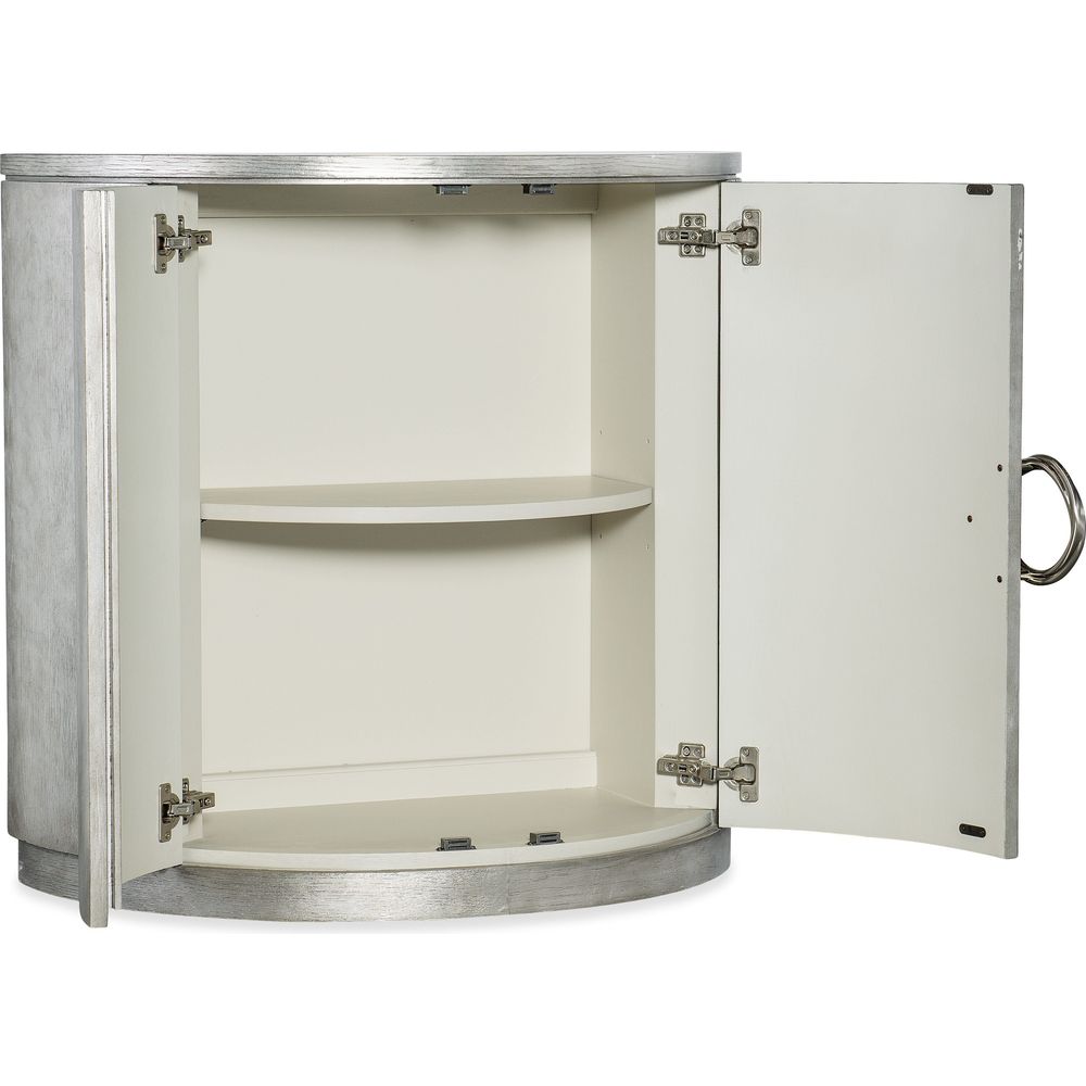 Dressers & Chests Melange Deserie Demilune Chest - Silvers