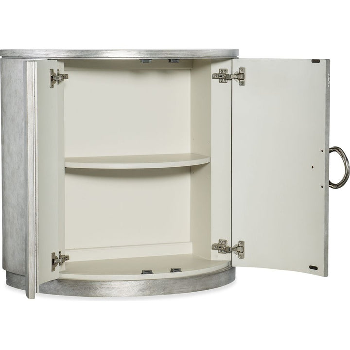 Dressers & Chests Melange Deserie Demilune Chest - Silvers