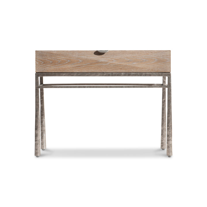 Aventura Nightstand with Metal Frame