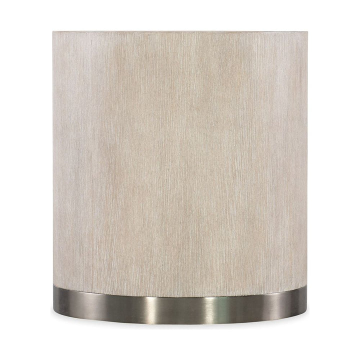 Side Tables Pulse Round End Table - Light Wood