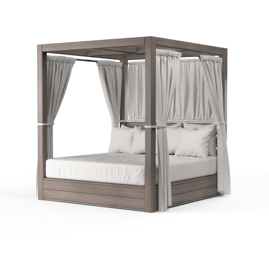 Outdoor Daybeds Laguna Resort King Daybed in Canvas Flax