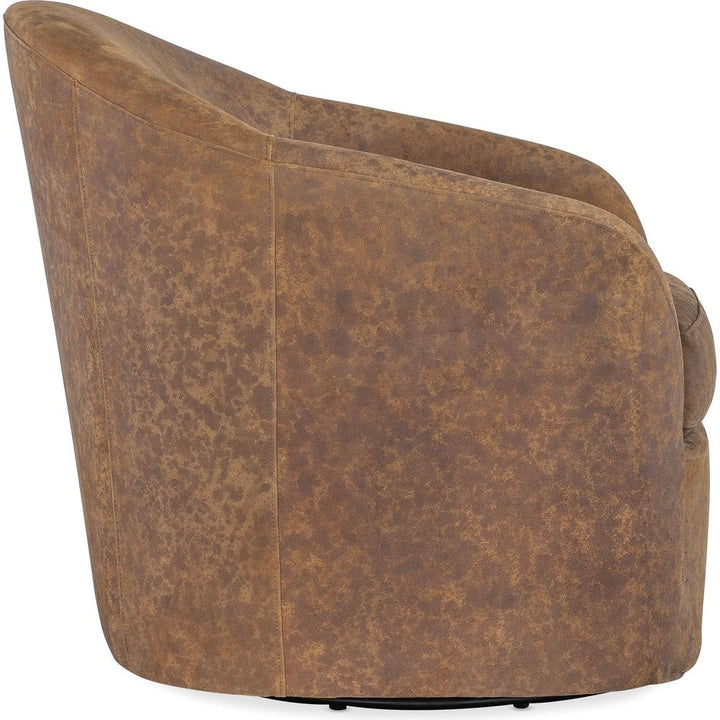 Remi Swivel Chair - Brown